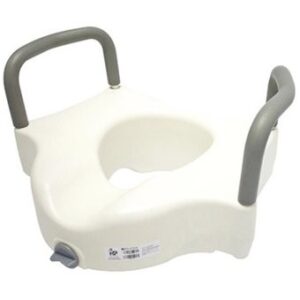 Eleva Sanitario con Apoya Brazos y Seguro