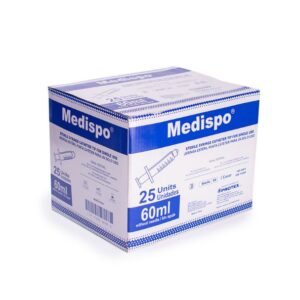 Jeringa de 60 ML Punta Catéter