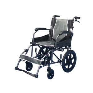 Silla de Ruedas de Transporte en Aluminio